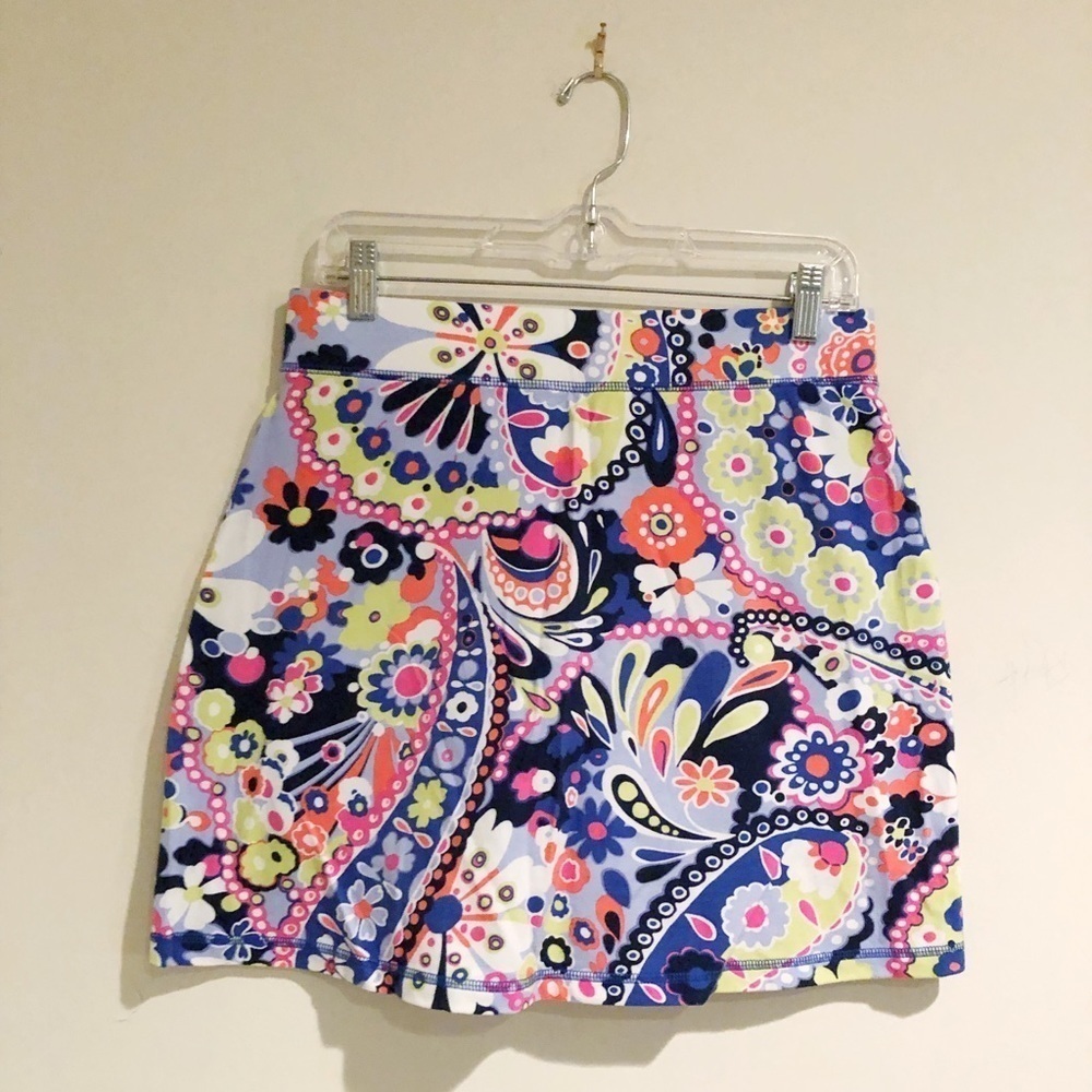 T by Talbots Skort Skirt with Built In Shorts UPF 50+ Golf Tennis Preppy - Small - Picture 2 of 3